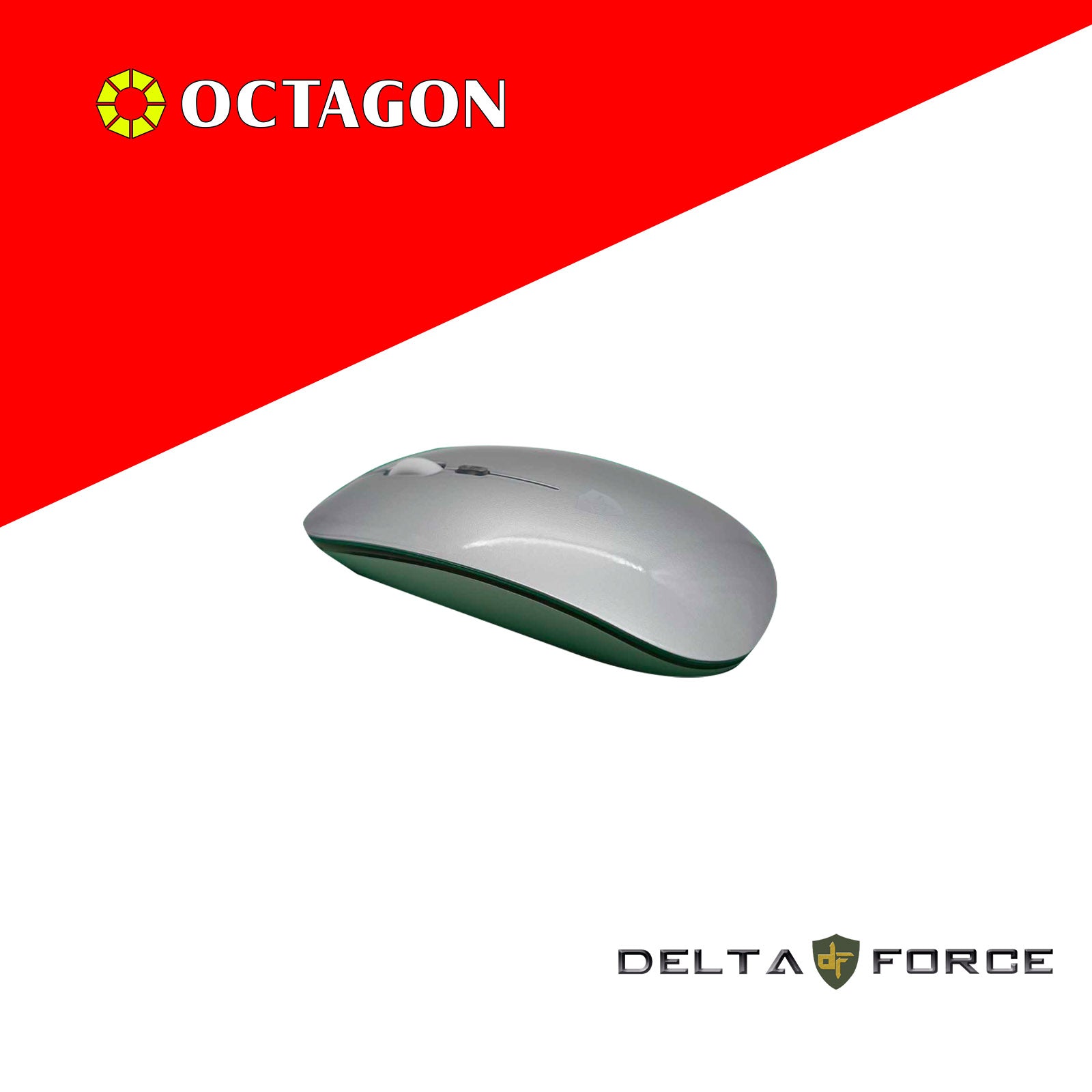 DELTA FORCE GWM306 RECHARGEABLE WIRELESS RGB MOUSE 1600DPI