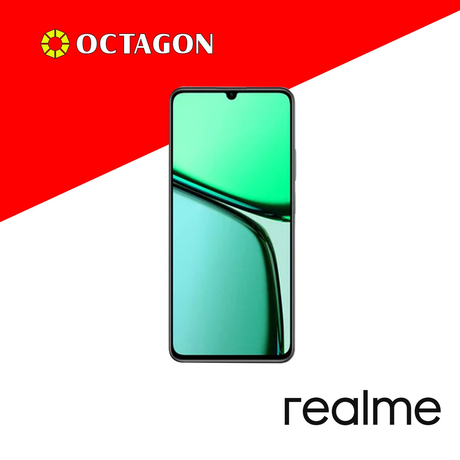 REAL ME C61 6+128GB D. GREEN