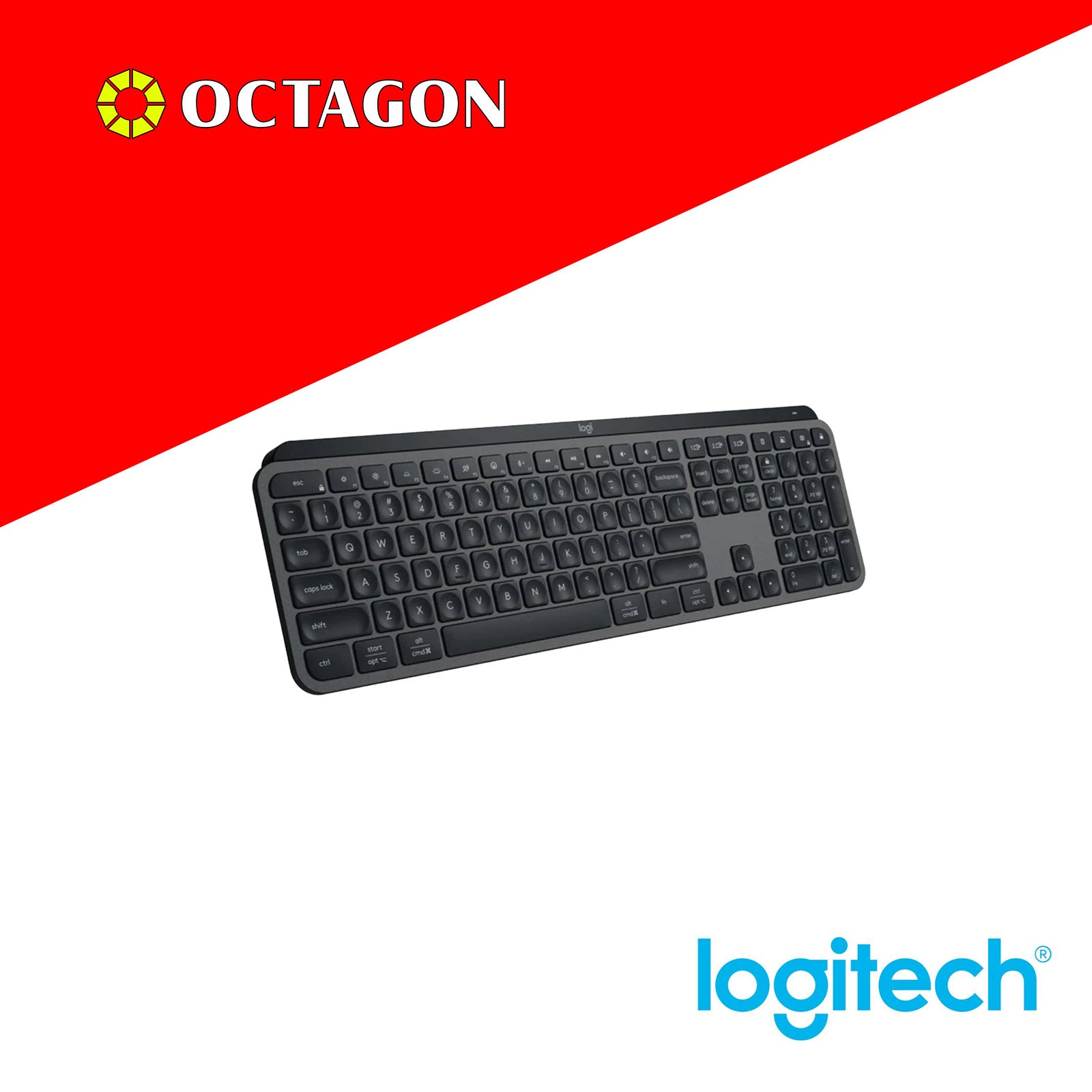 LOGITECH MX KEYS S GRAPHITE KEYBOARD