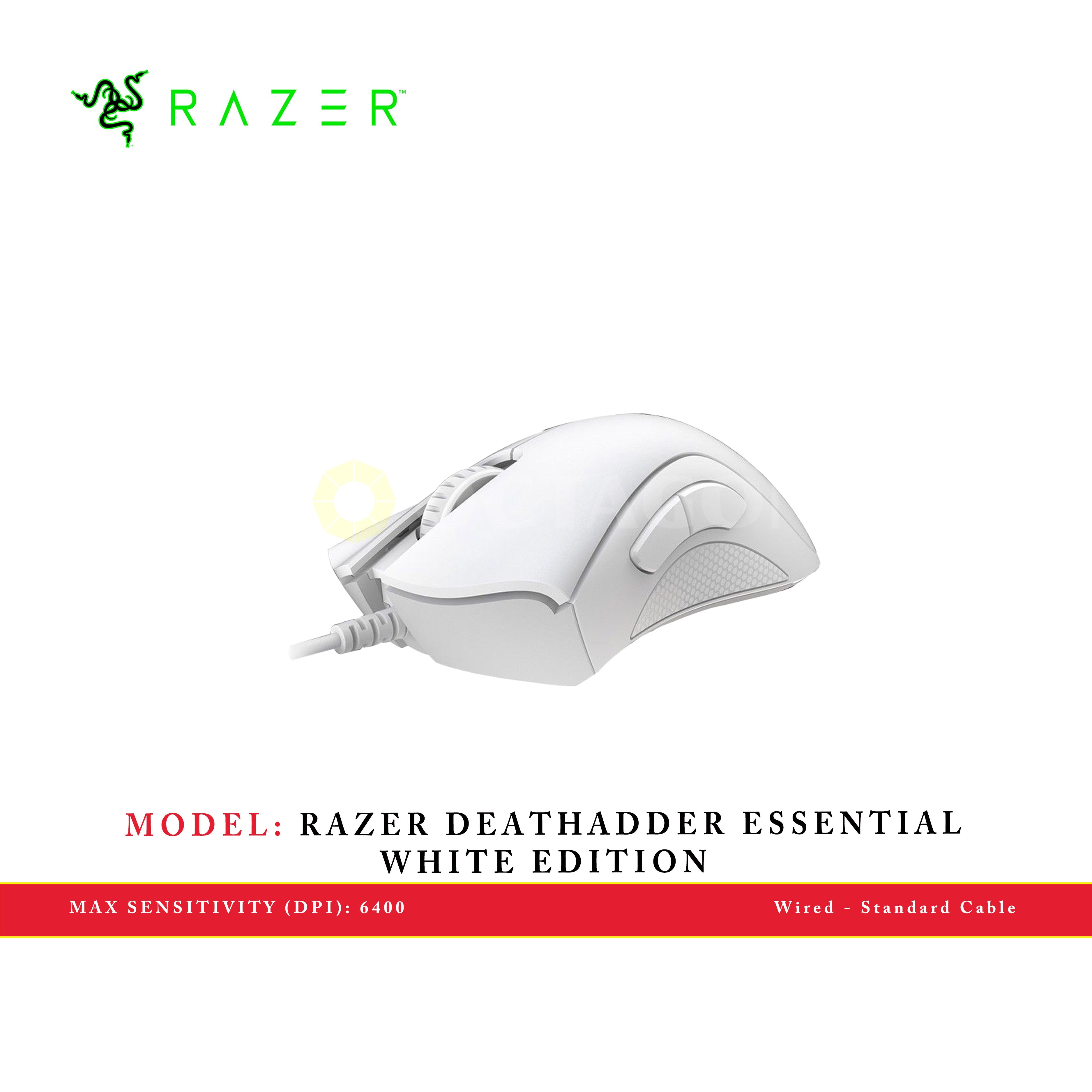 RAZER DEATHADDER ESSENTIAL WHITE EDITION