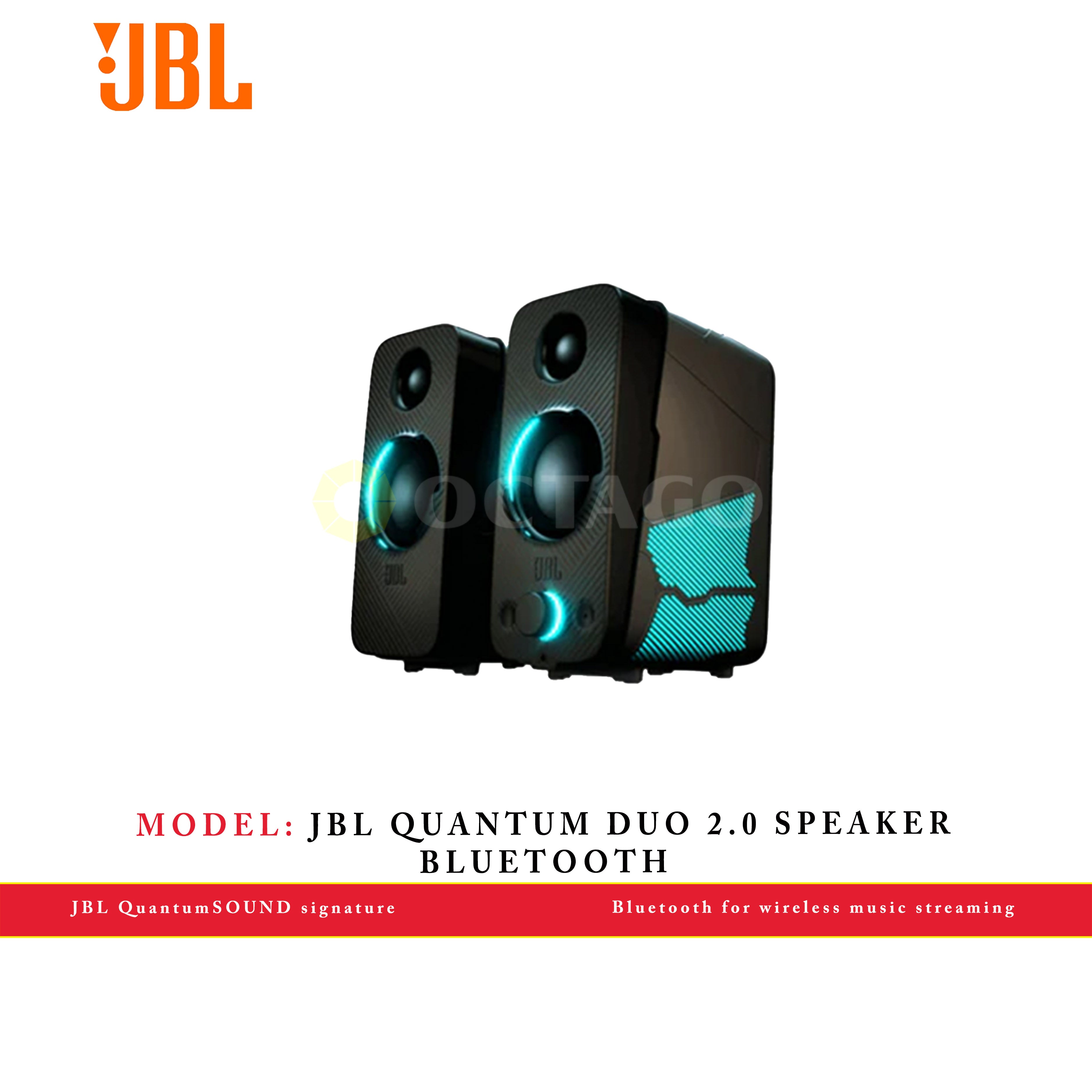 JBL QUANTUM DUO 2.0 SPEAKER BLUETOOTH