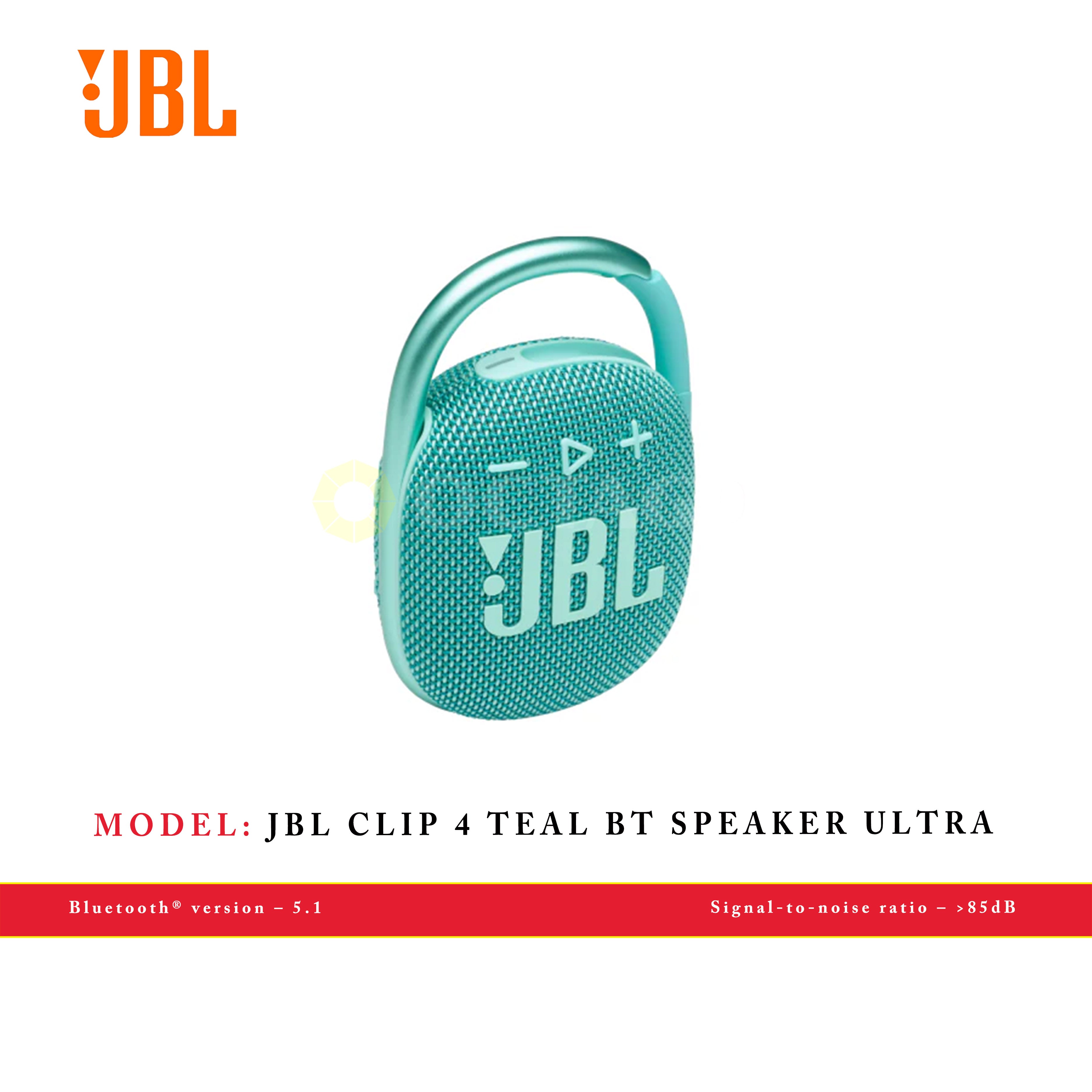 JBL CLIP 4 TEAL BT SPEAKER ULTRA