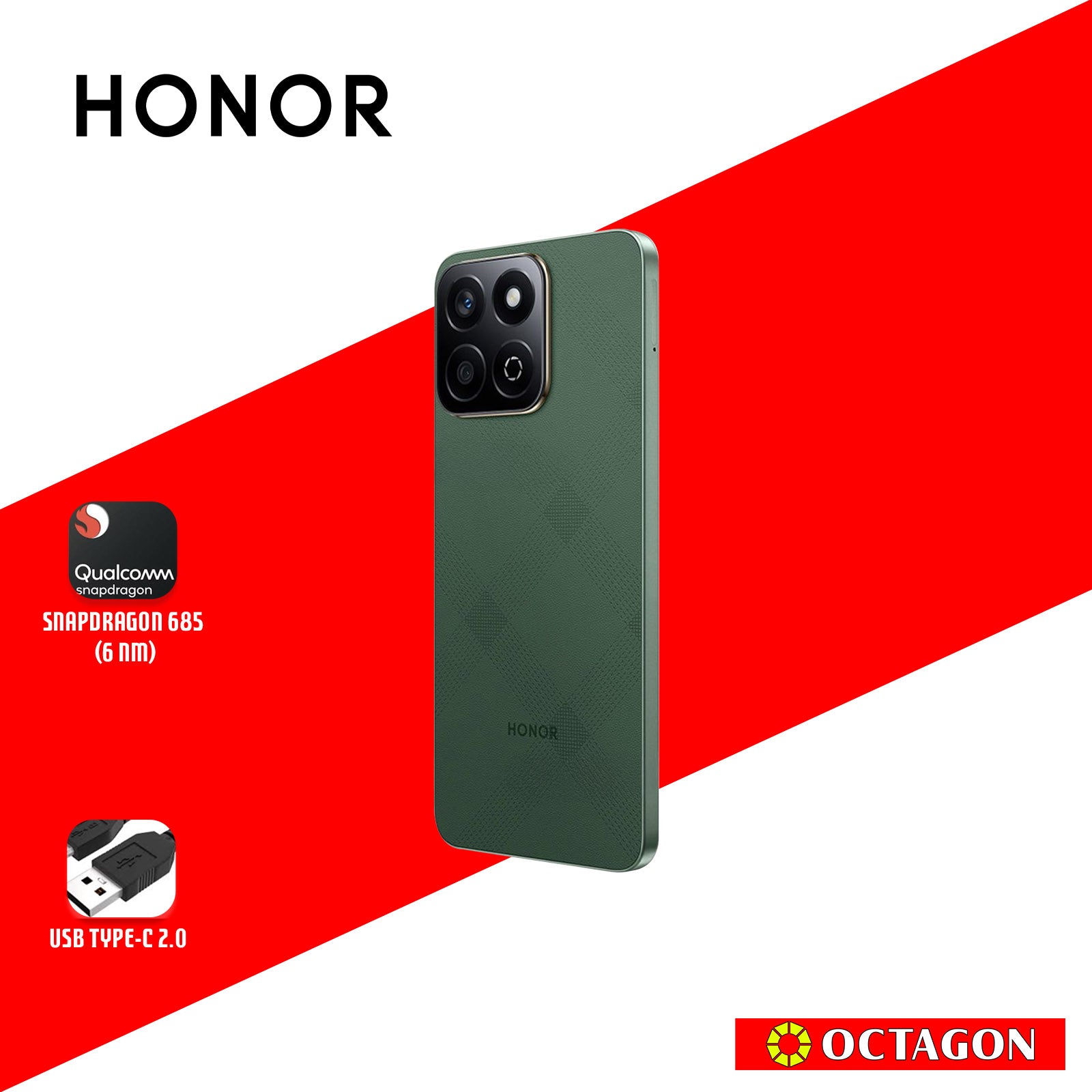 HONOR X7C 8GB+8GB 256GB GREEN