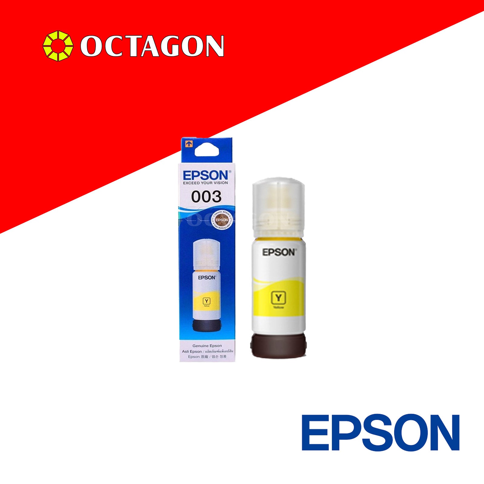 EPSON T00V400 (003) YELLOW INK BOTTLE