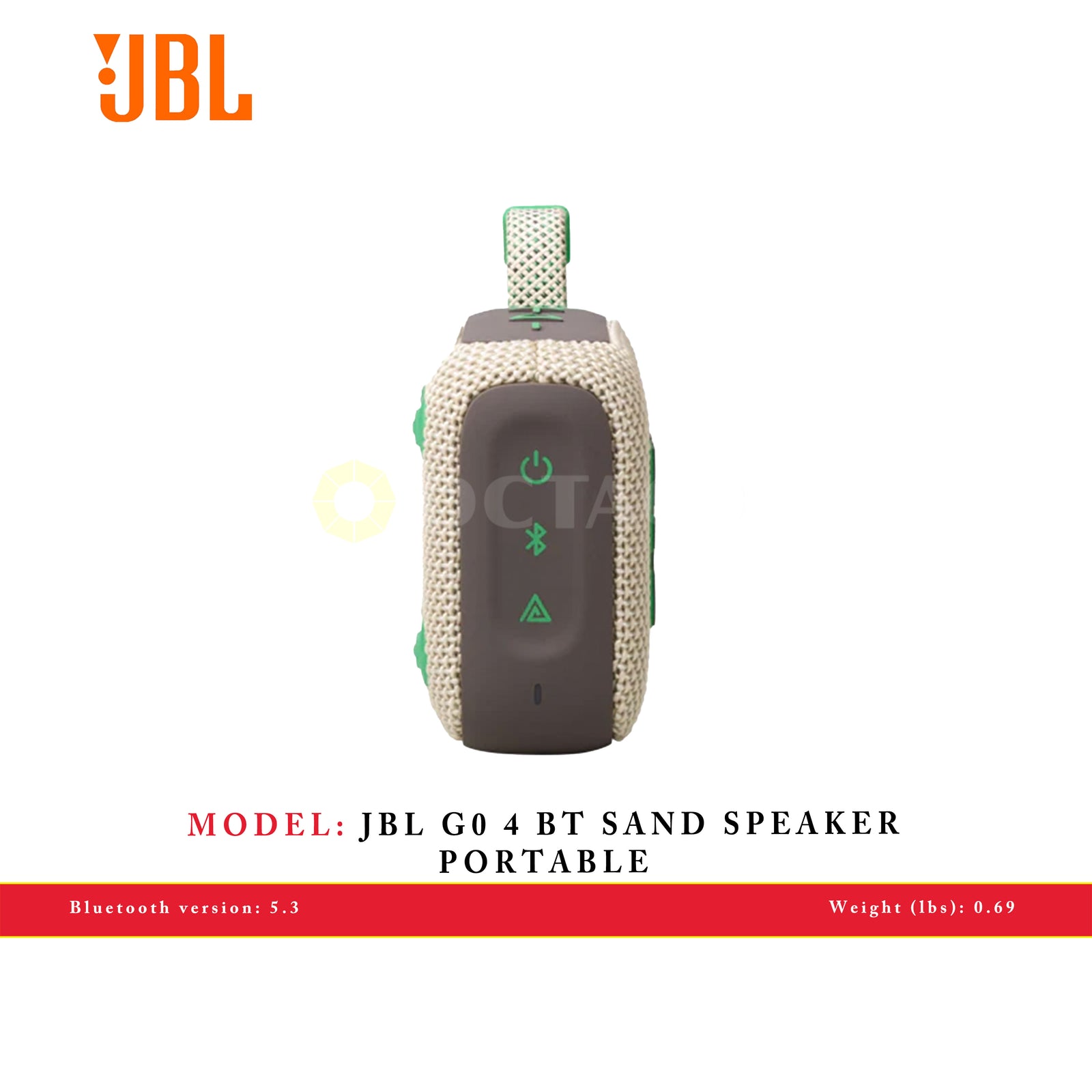 JBL G0 4 BT SAND SPEAKER PORTABLE