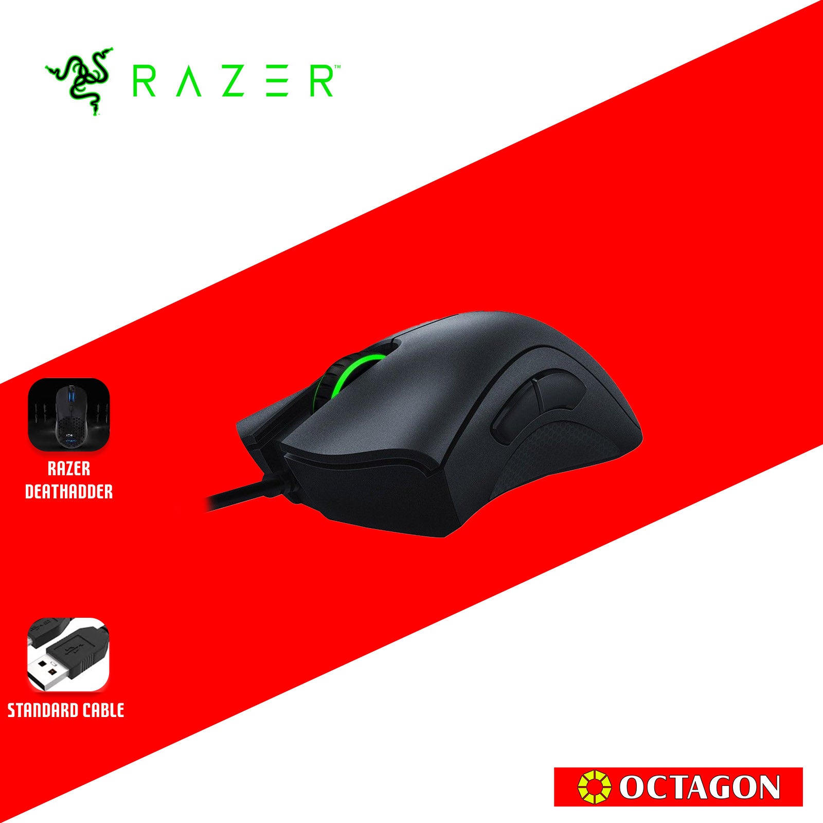 RAZER DEATHADDER ESSENTIAL ERGONOMIC