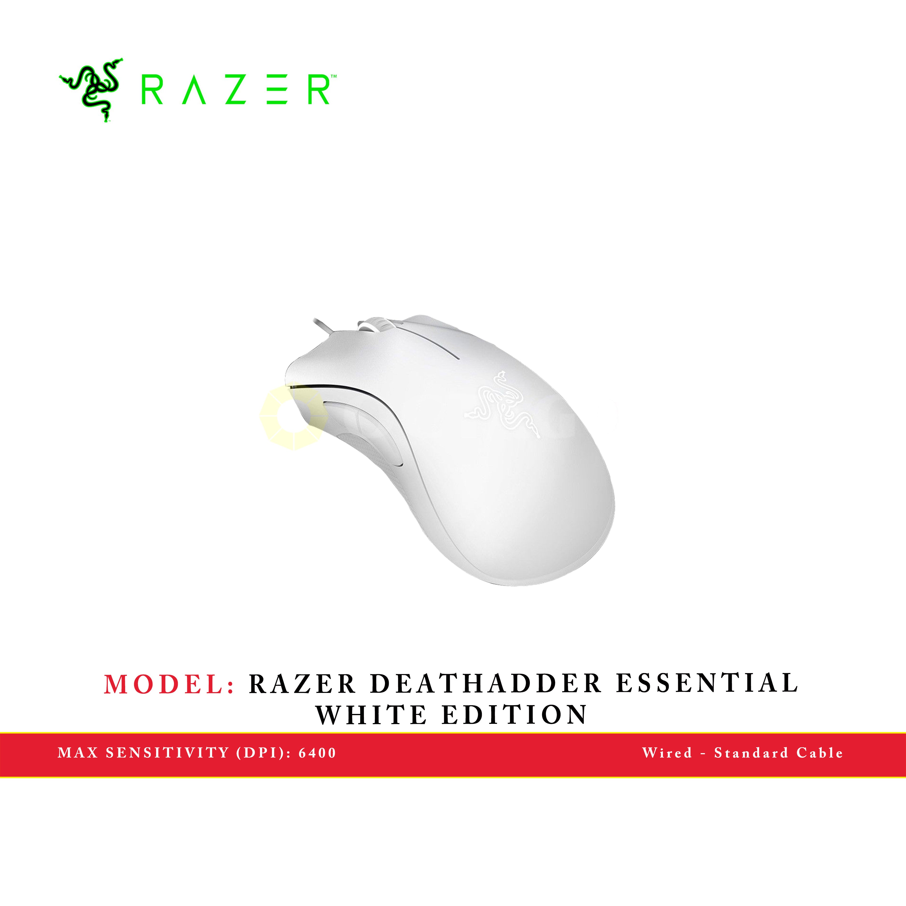 RAZER DEATHADDER ESSENTIAL WHITE EDITION