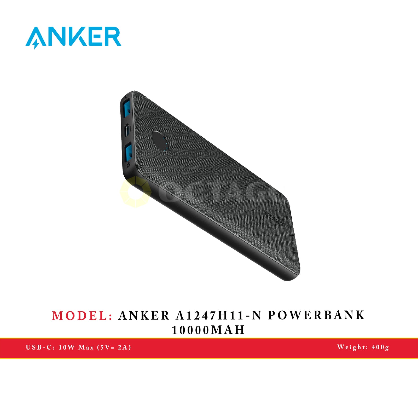 ANKER A1247H11-N POWERBANK 10000MAH