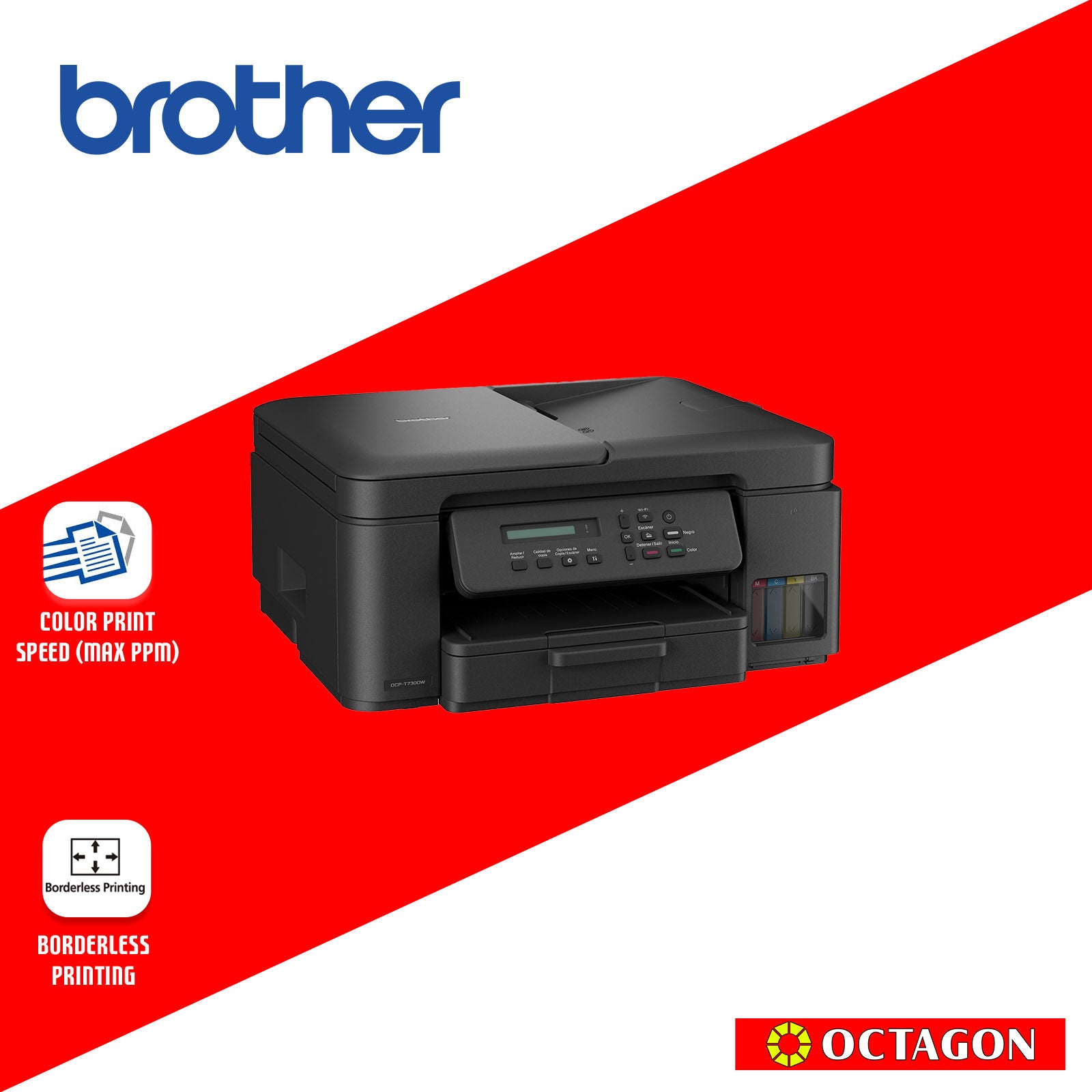 BROTHER DCP-T730W 3IN1 PRINTER