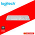 LOGITECH MX KEYS S PALE GRAY KEYBOARD