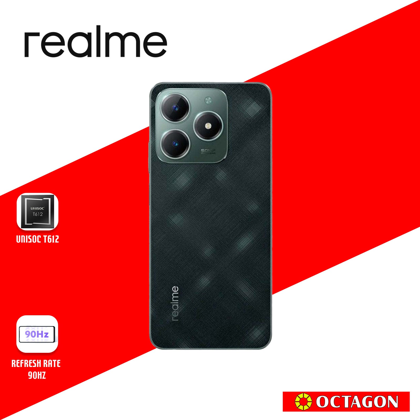 REAL ME C61 6+128GB D. GREEN