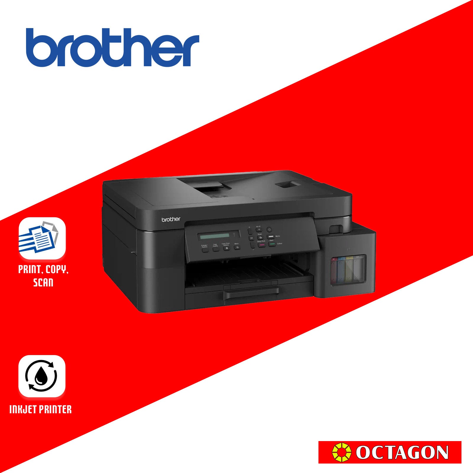 BROTHER DCP-T830DW 3IN1 PRINTER