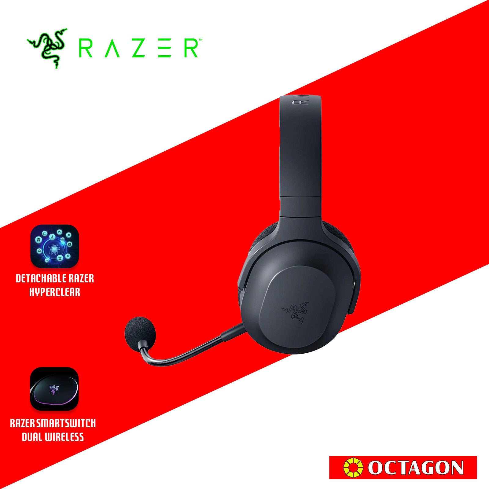 RAZER BARRACUDA X (2022) BLACK