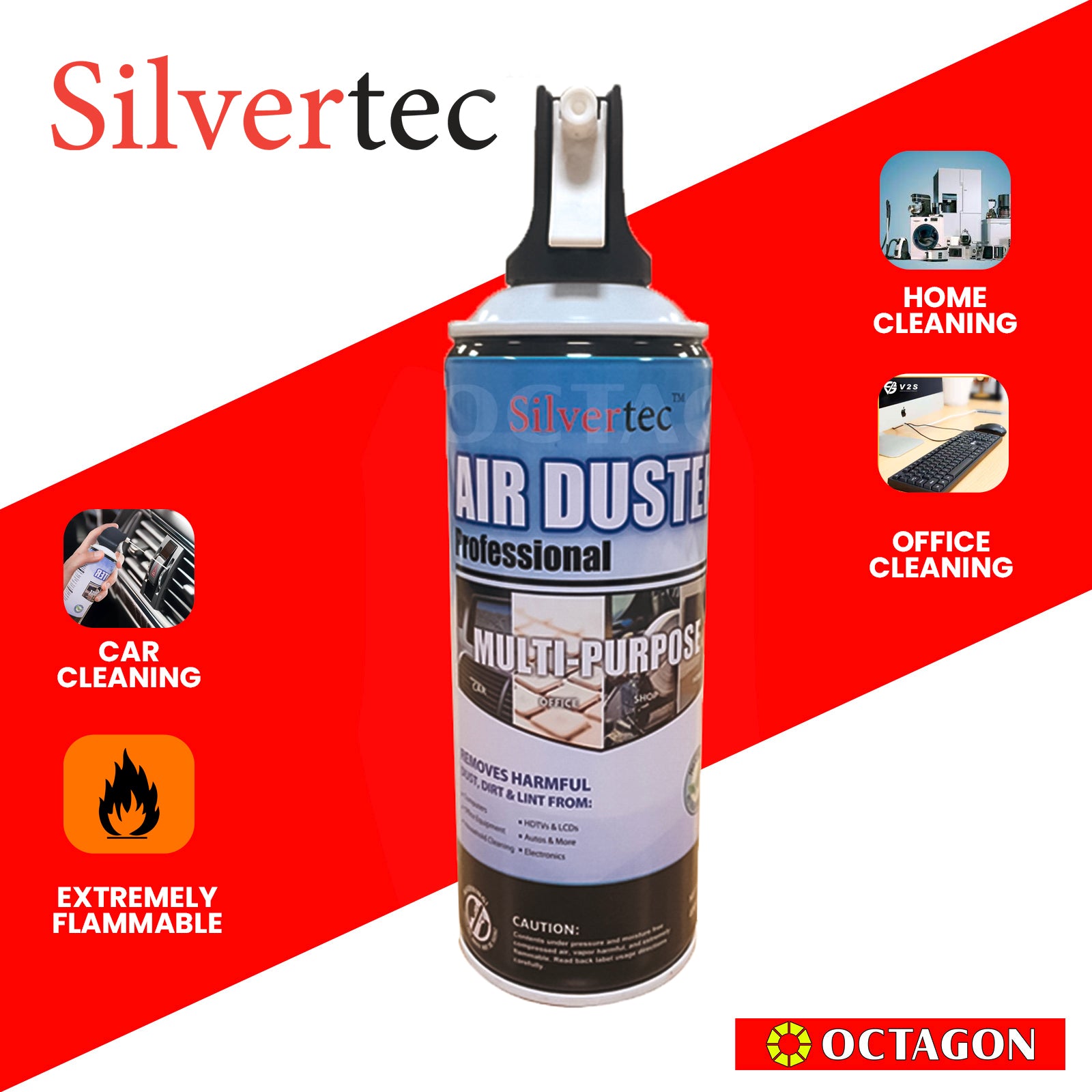 SILVERTEC SAD-01 SPRAY DUSTER 400 ML