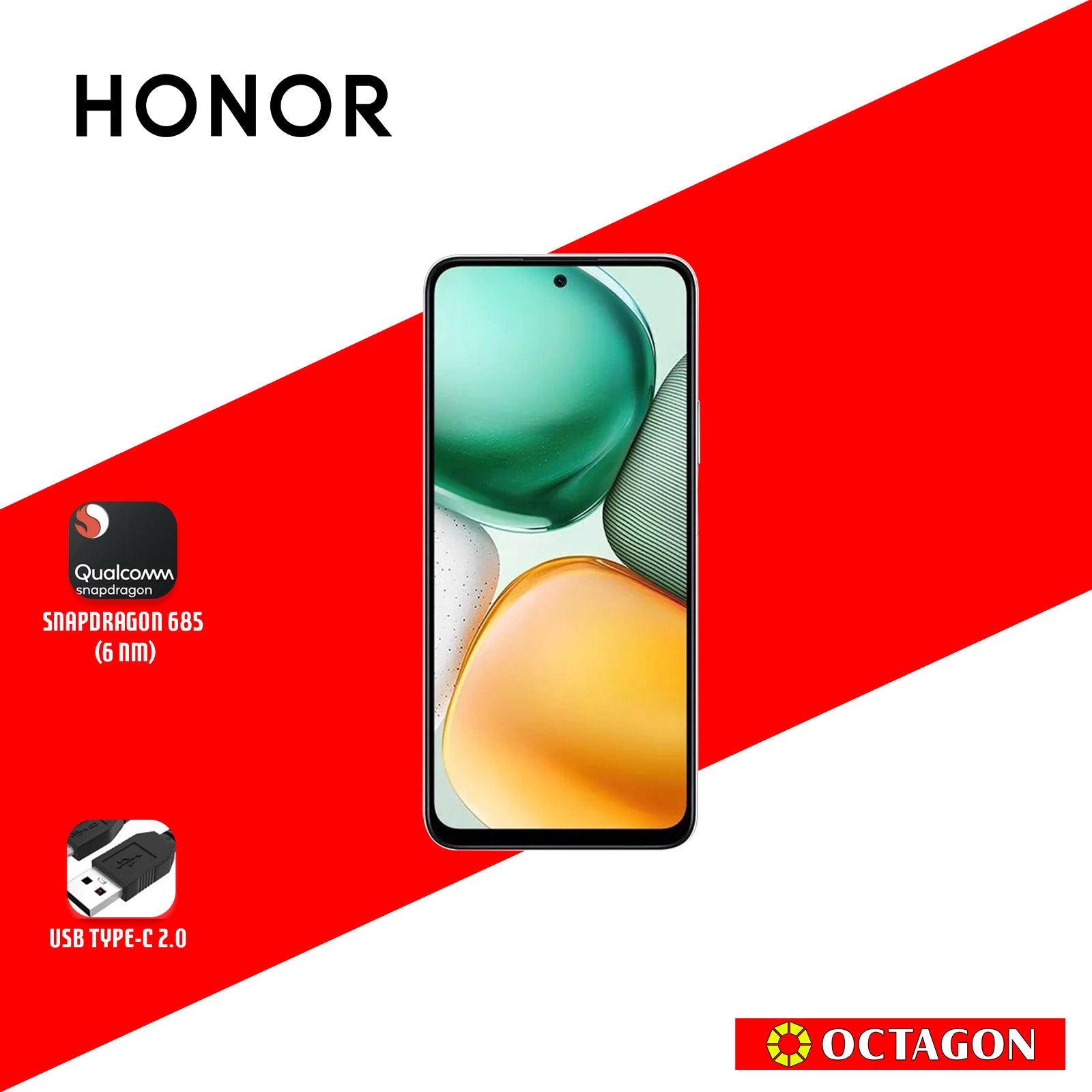 HONOR X7C 8GB+8GB 256GB WHITE