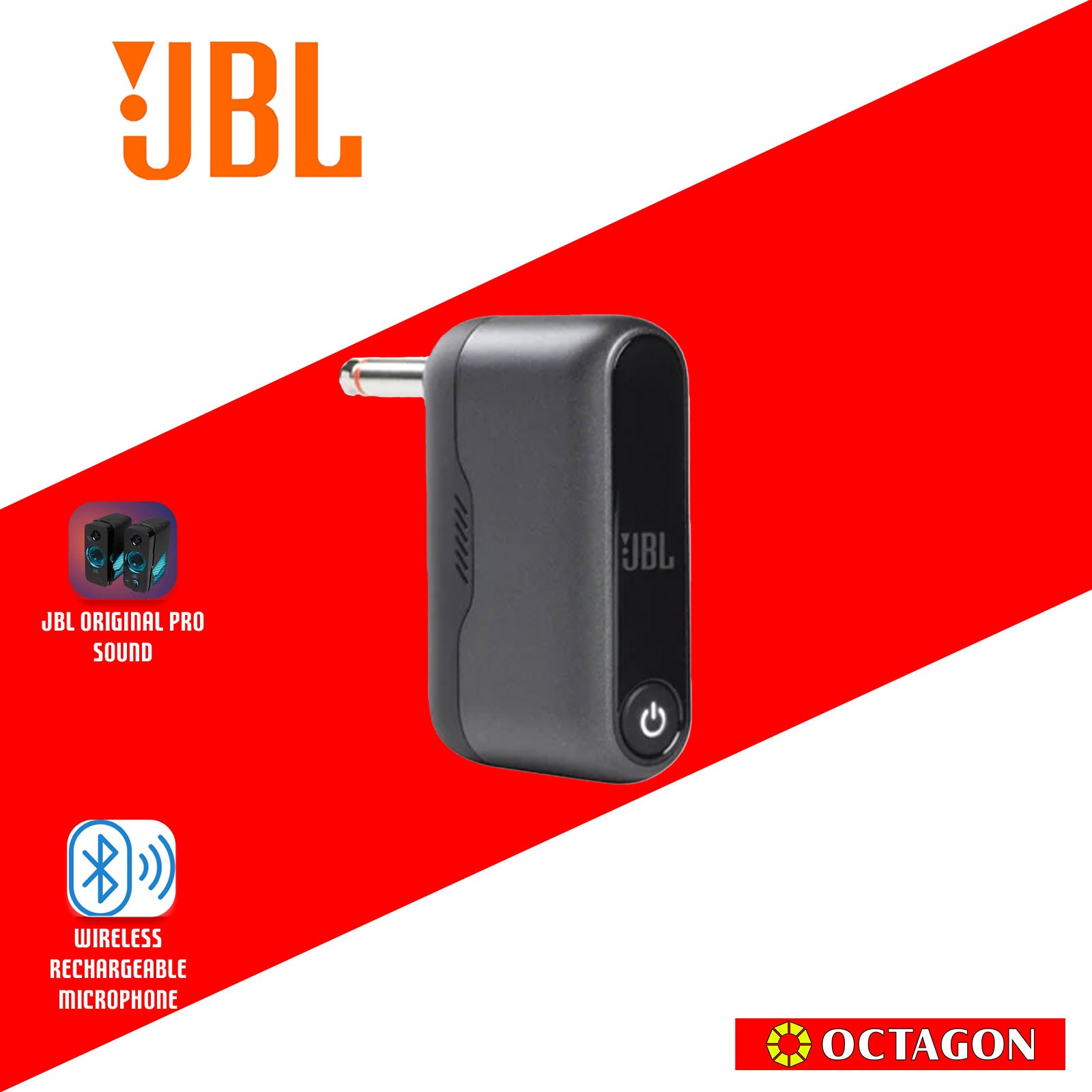 JBL WIRELESS RECHARGEABLE MICROPHONE