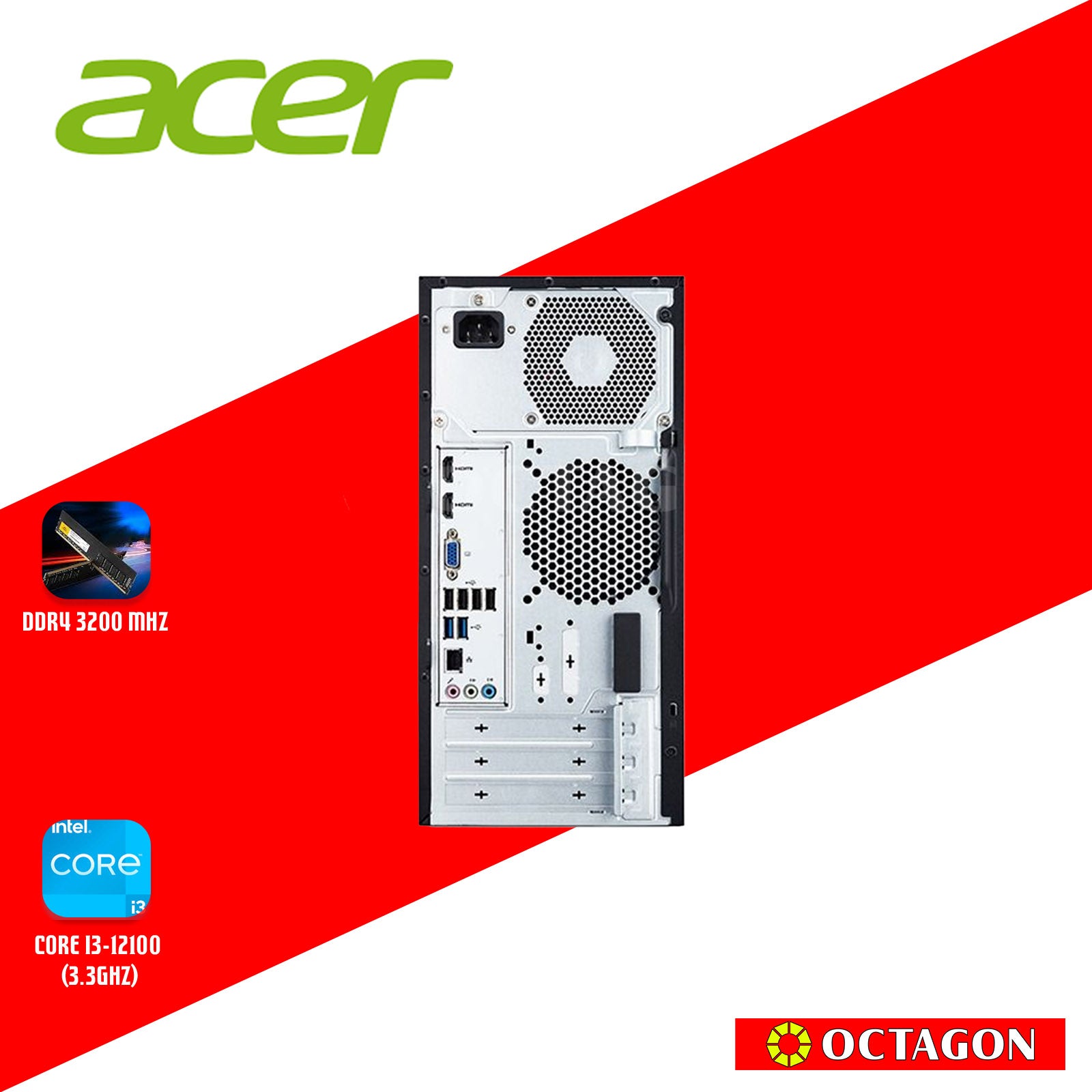 ACER ASPIRE TC1750-I3/ CORE I3-12100