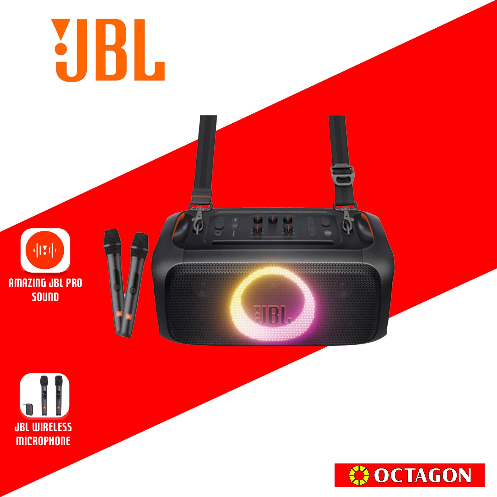 JBL PARTYBOX ON THE GO SPEAKER