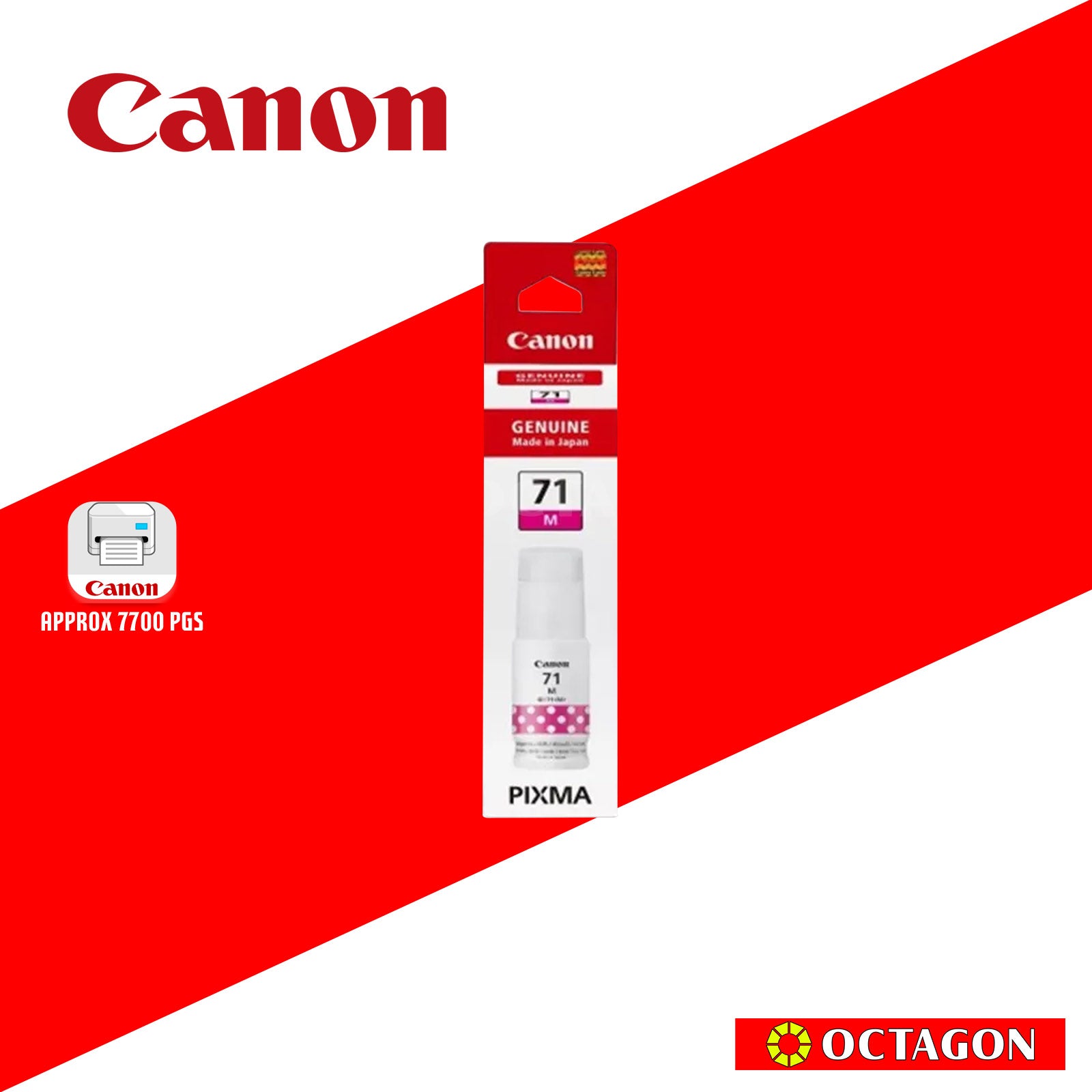 CANON GI-71 MAGENTA INK BOTTLE