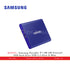 SAMSUNG T7 500GB BLUE PORTABLE SSD