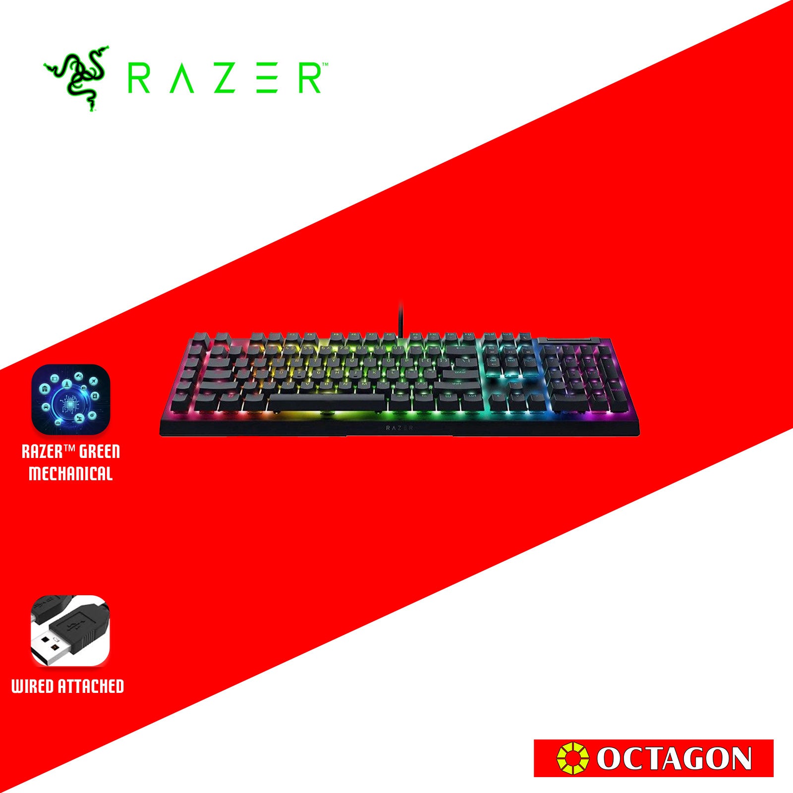 RAZER BLACK WIDOW V4 X NEW MECHANICAL