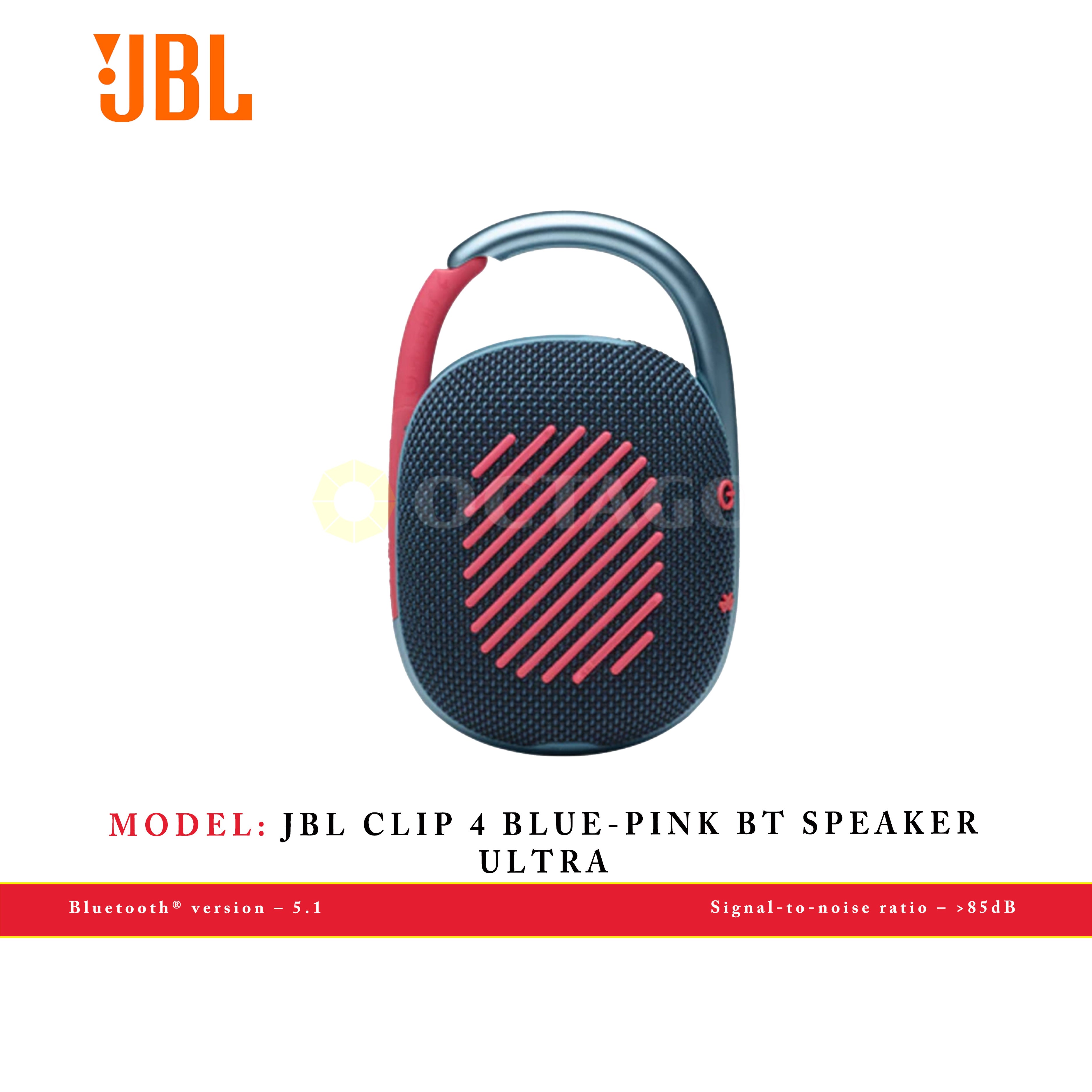 JBL CLIP 4 BLUE-PINK BT SPEAKER ULTRA