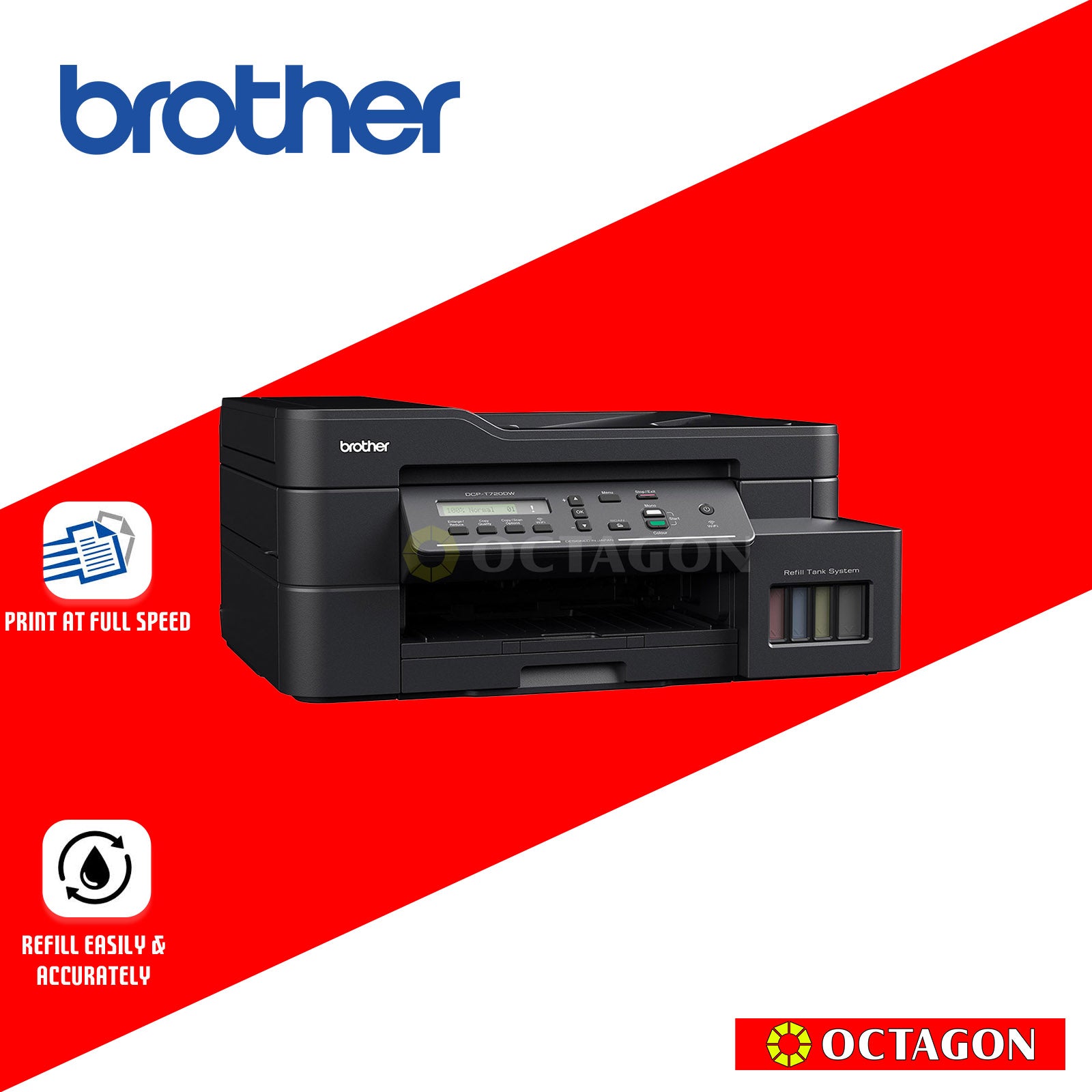 BROTHER DCP-T720DW RTS PRINTER