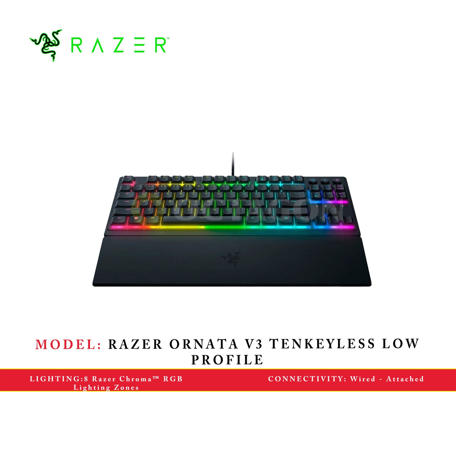 RAZER ORNATA V3 TENKEYLESS LOW PROFILE KEYBOARD