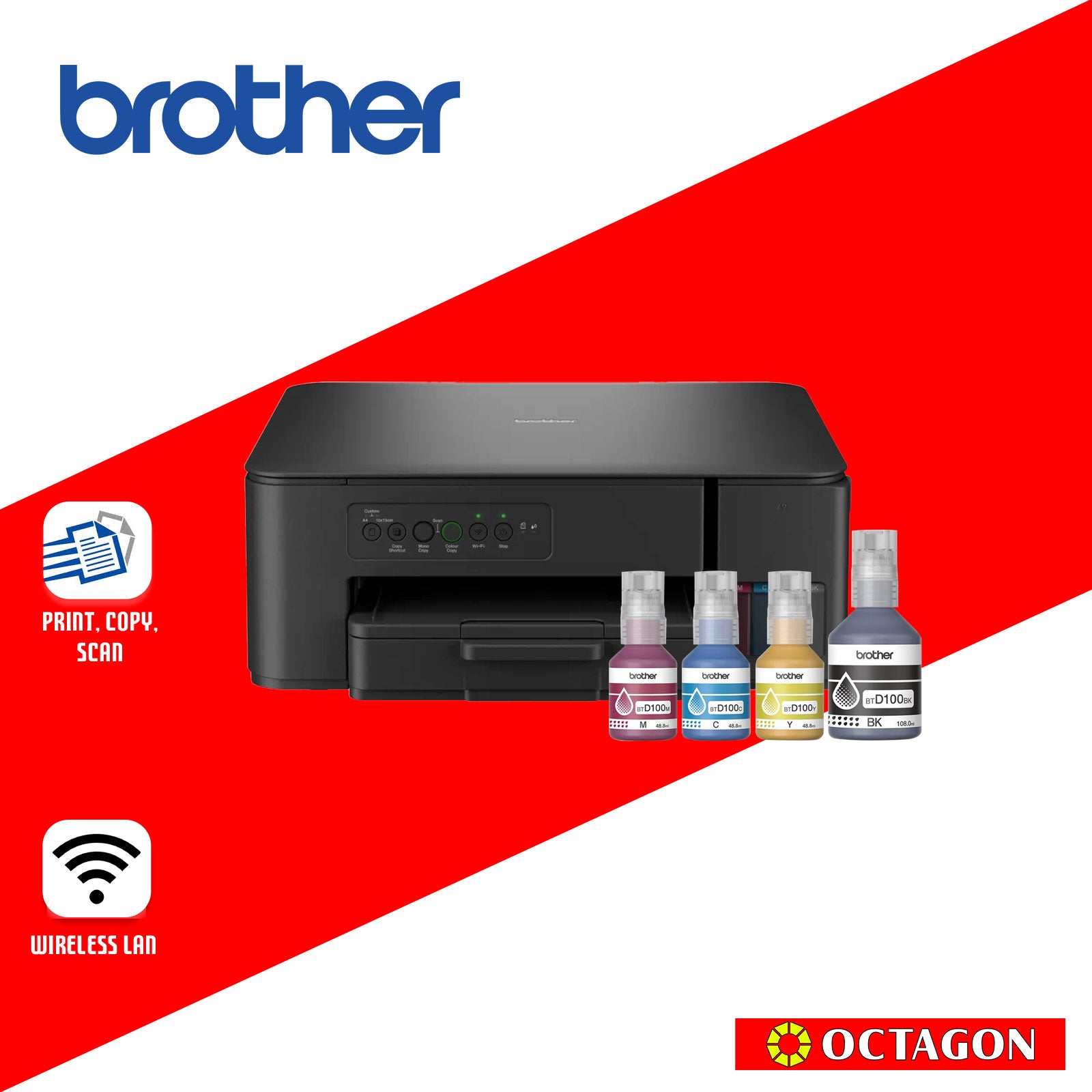 BROTHER DCP-T430W 3IN1 PRINTER