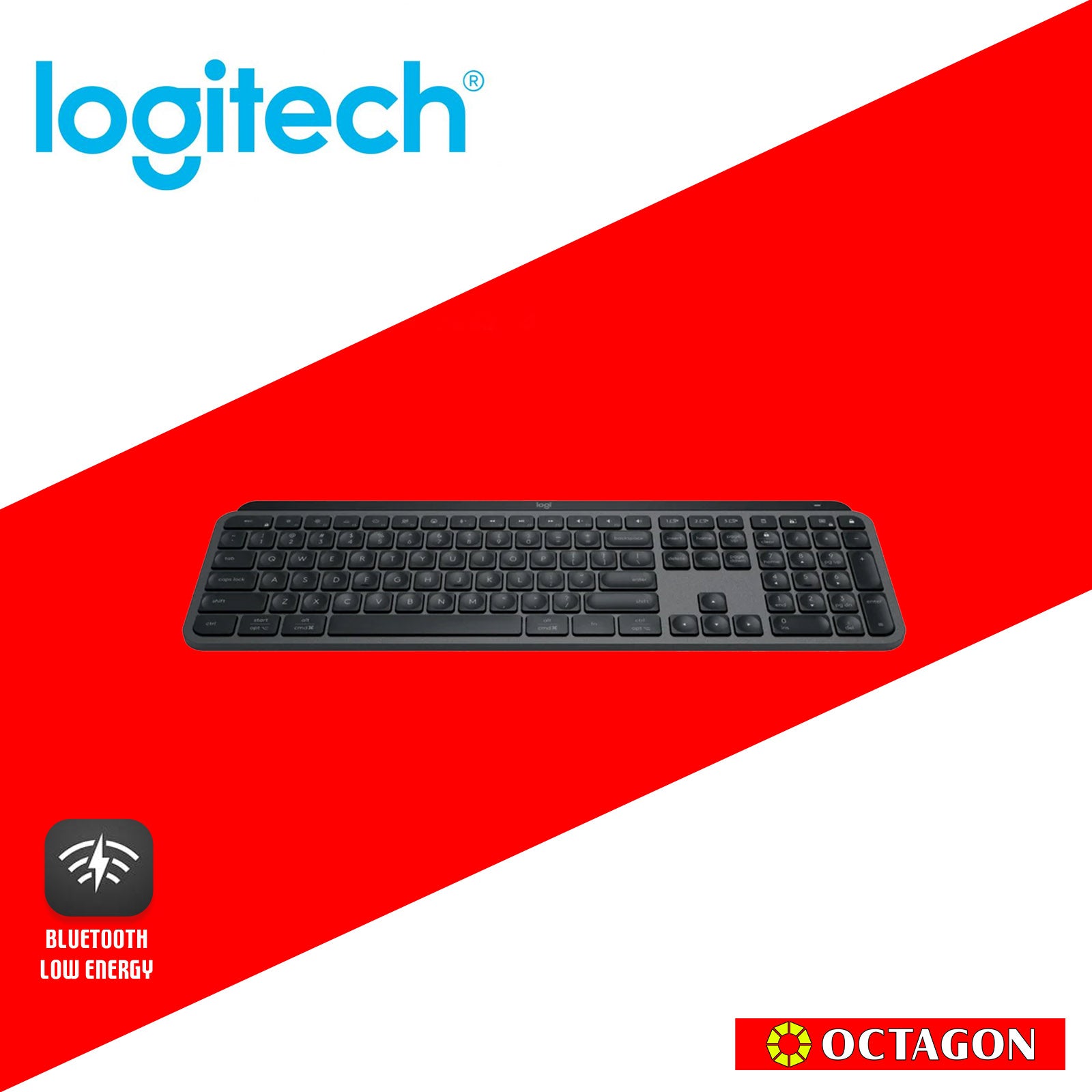 LOGITECH MX KEYS S GRAPHITE KEYBOARD