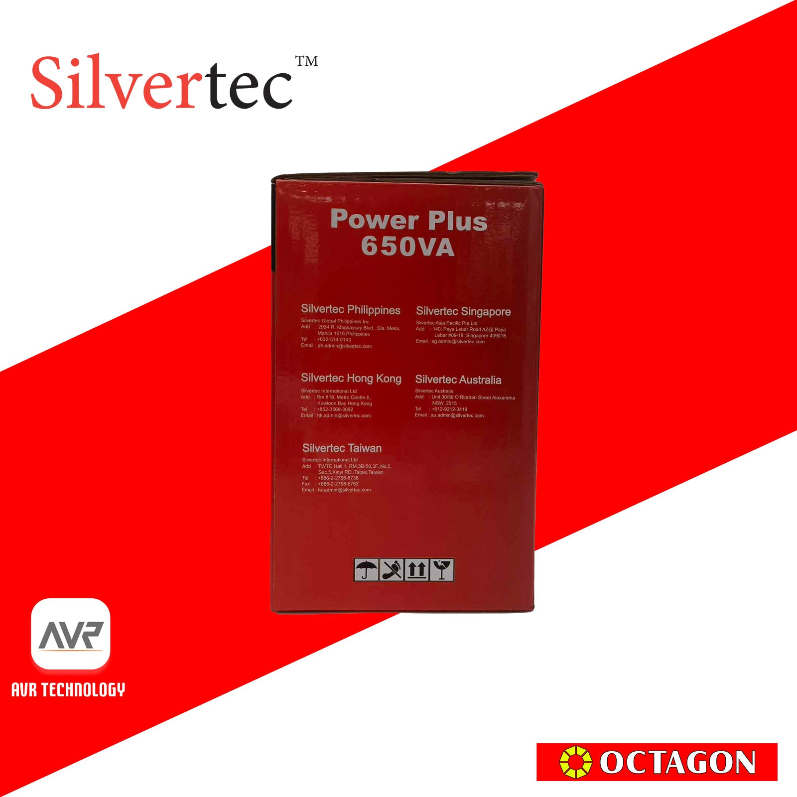 SILVERTEC POWERPLUS 650PR UPS