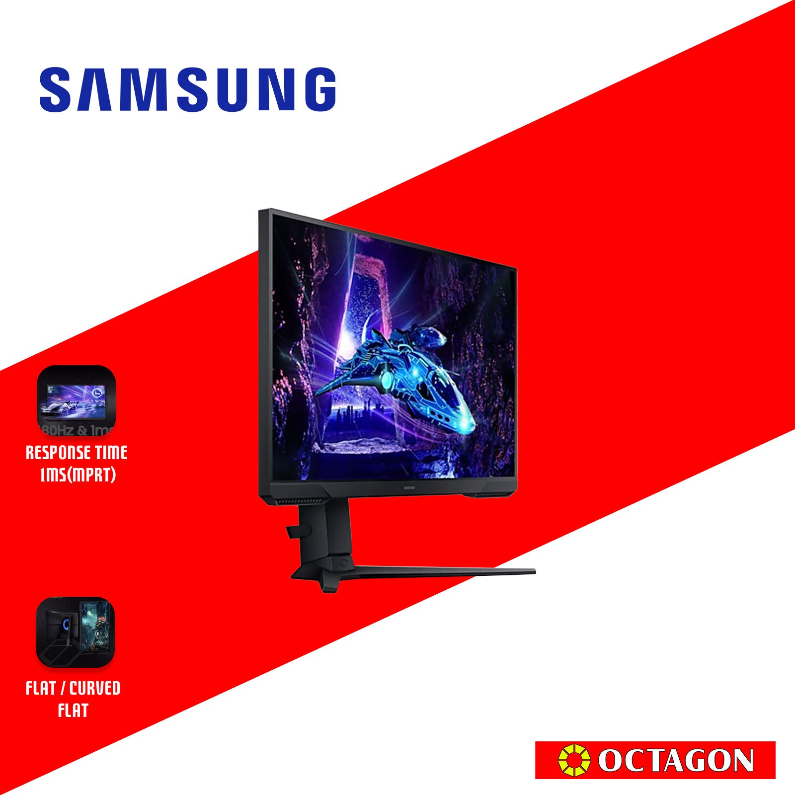 SAMSUNG ODYSSEY G3 G30D LS24DG302EEXXP