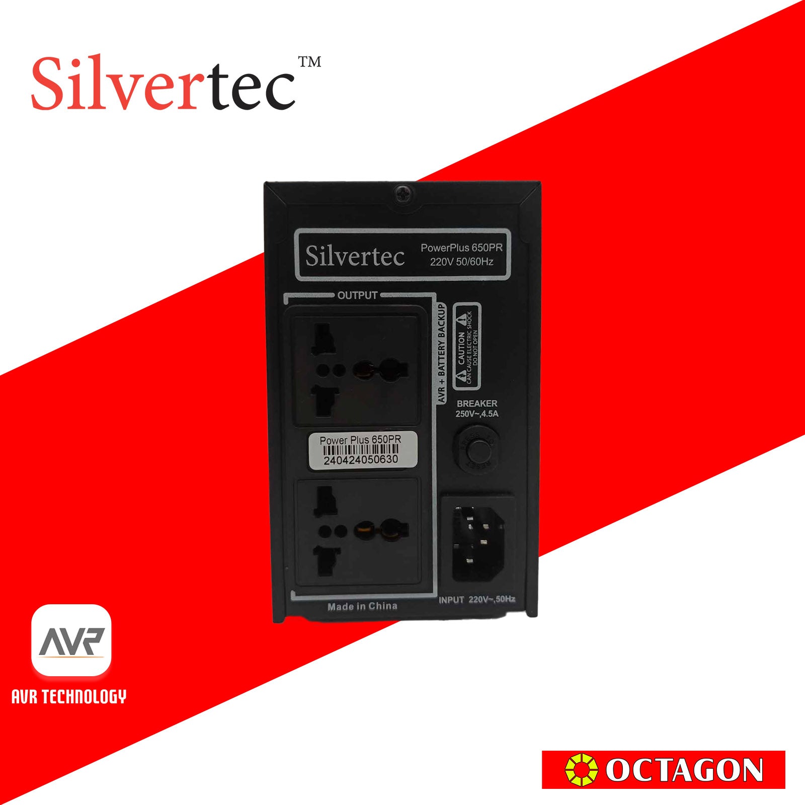 SILVERTEC POWERPLUS 650PR UPS