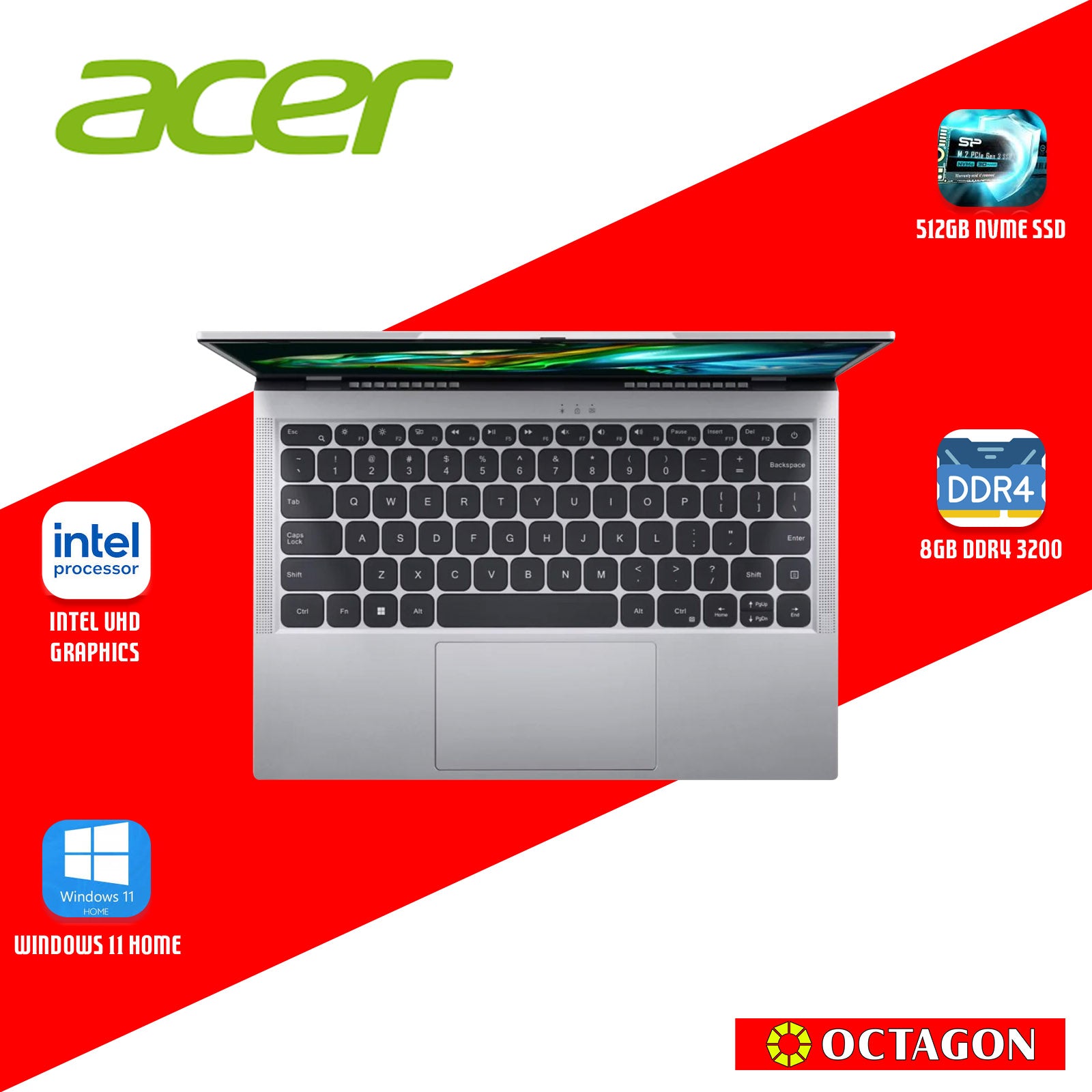 ACER ASPIRE LITE AL14-51M-57H1/ CORE I5-1235U