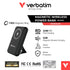 VERBATIM 66906 POWER PACK 10000MAH MAGNETIC WIRELESS CHARGING (BLACK)