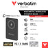 VERBATIM 66907 POWER PACK 5000MAH MAGNETIC WIRELESS CHARGING (BLACK)