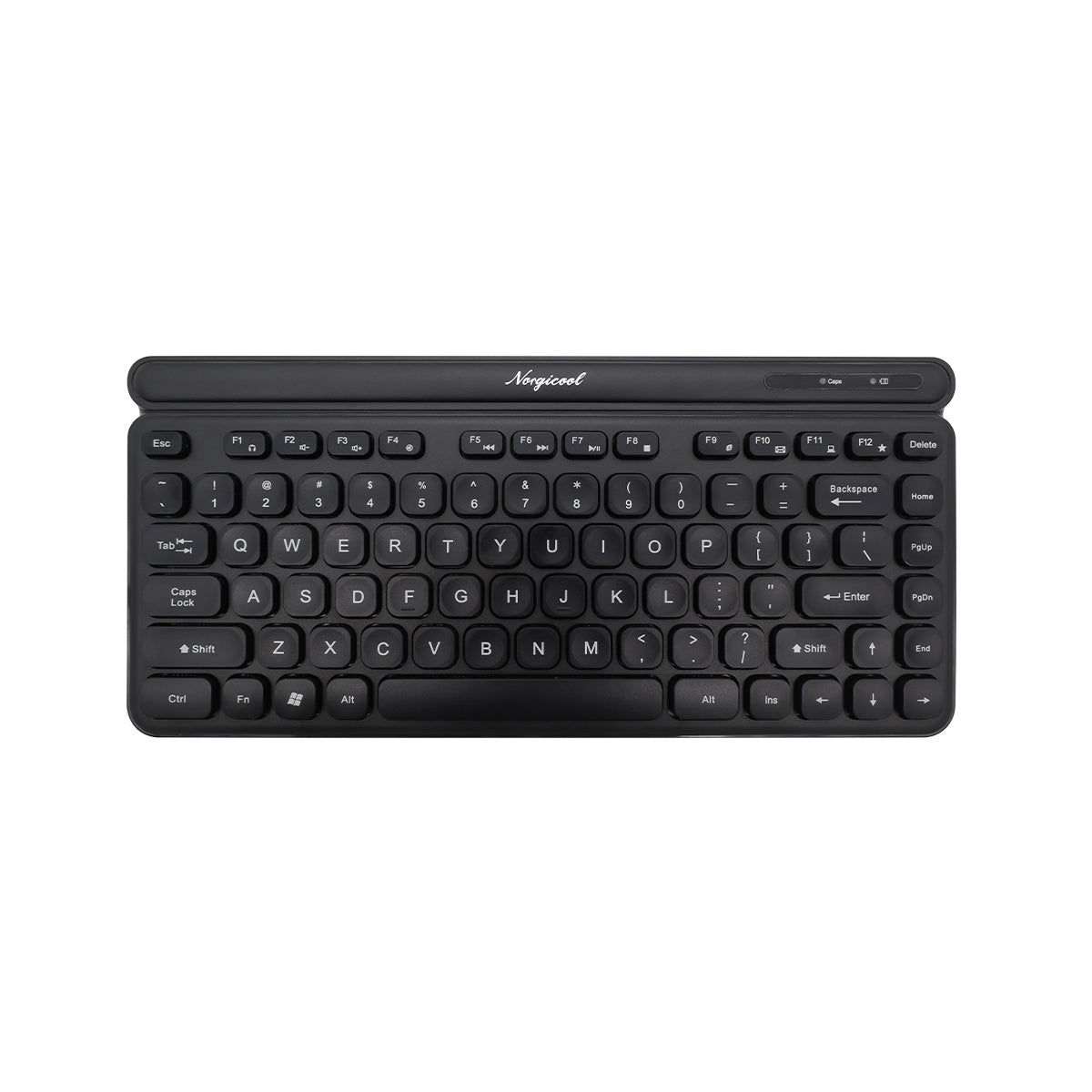 NORGICOOL NK01W-BK WL KEYBOARD BLACK – Octagon Computer Superstore