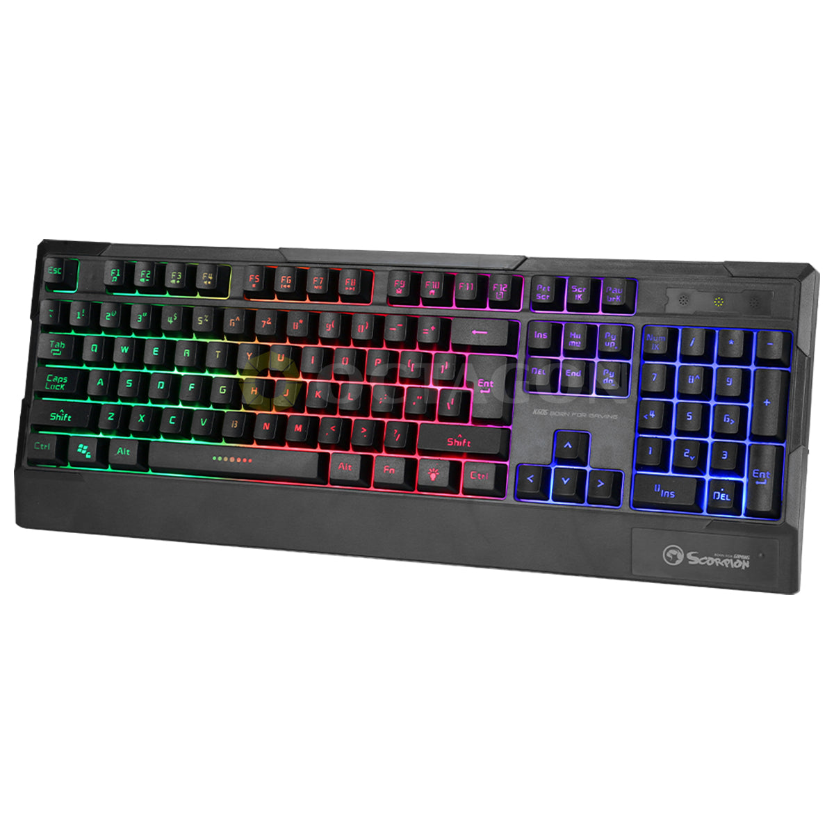 SCORPION K606 MEMBRANE USB LED GAMING KB