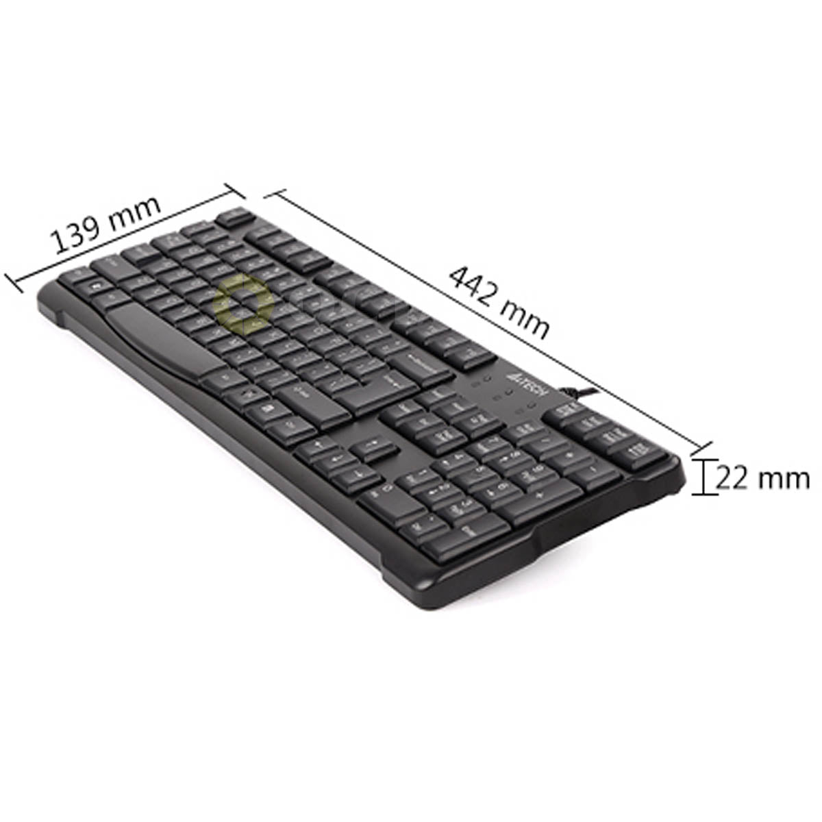 A4 TECH KR-750 BLACK USB KEYBOARD