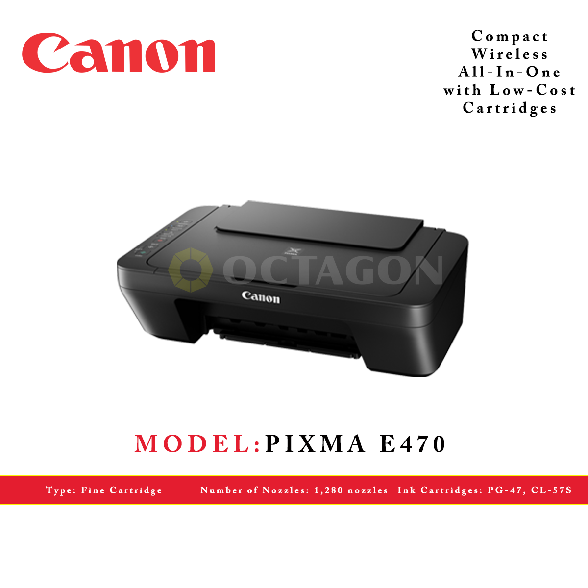 CANON PIXMA MG3070S BLACK WIRELESS