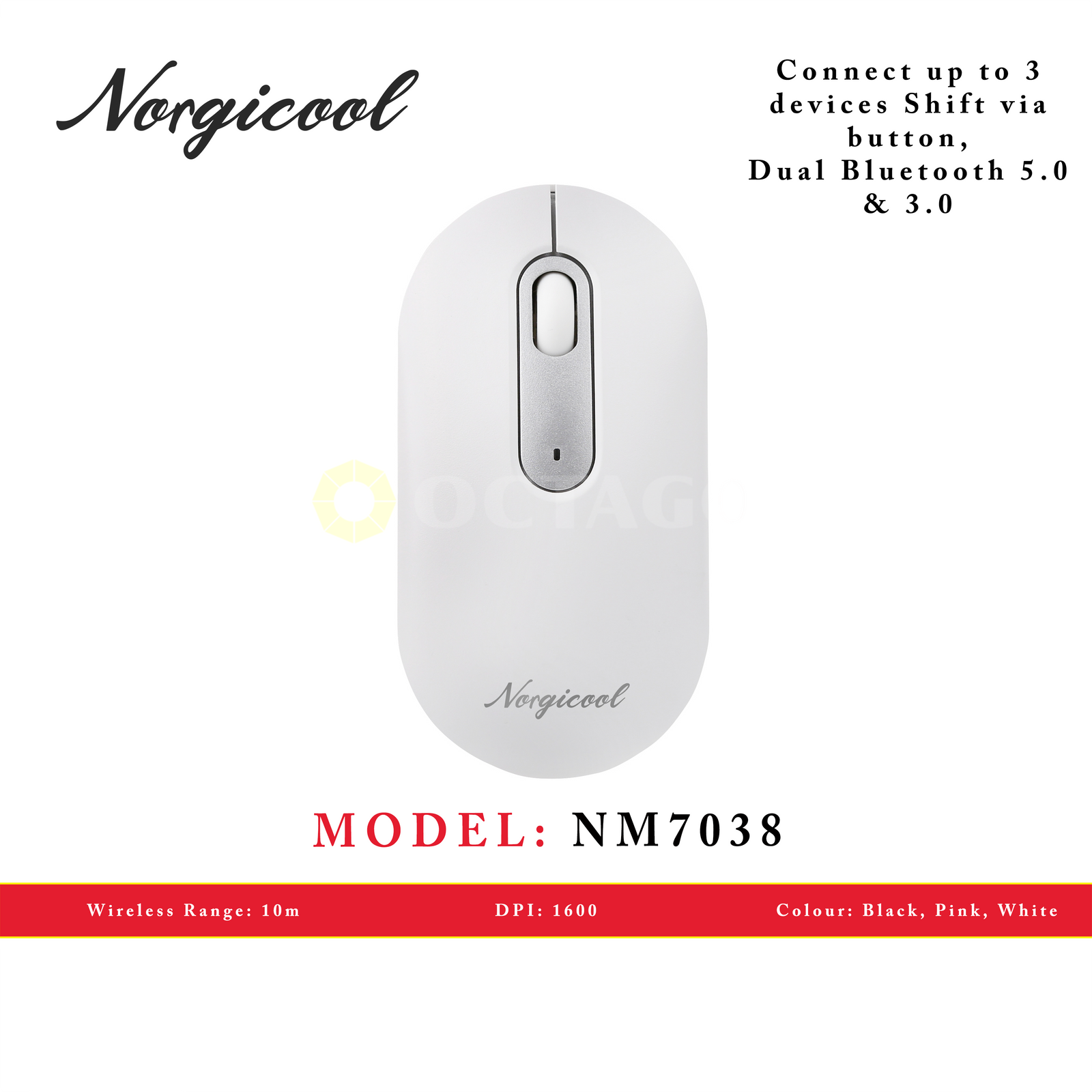 NORGICOOL NM7038 WIRELESS MOUSE