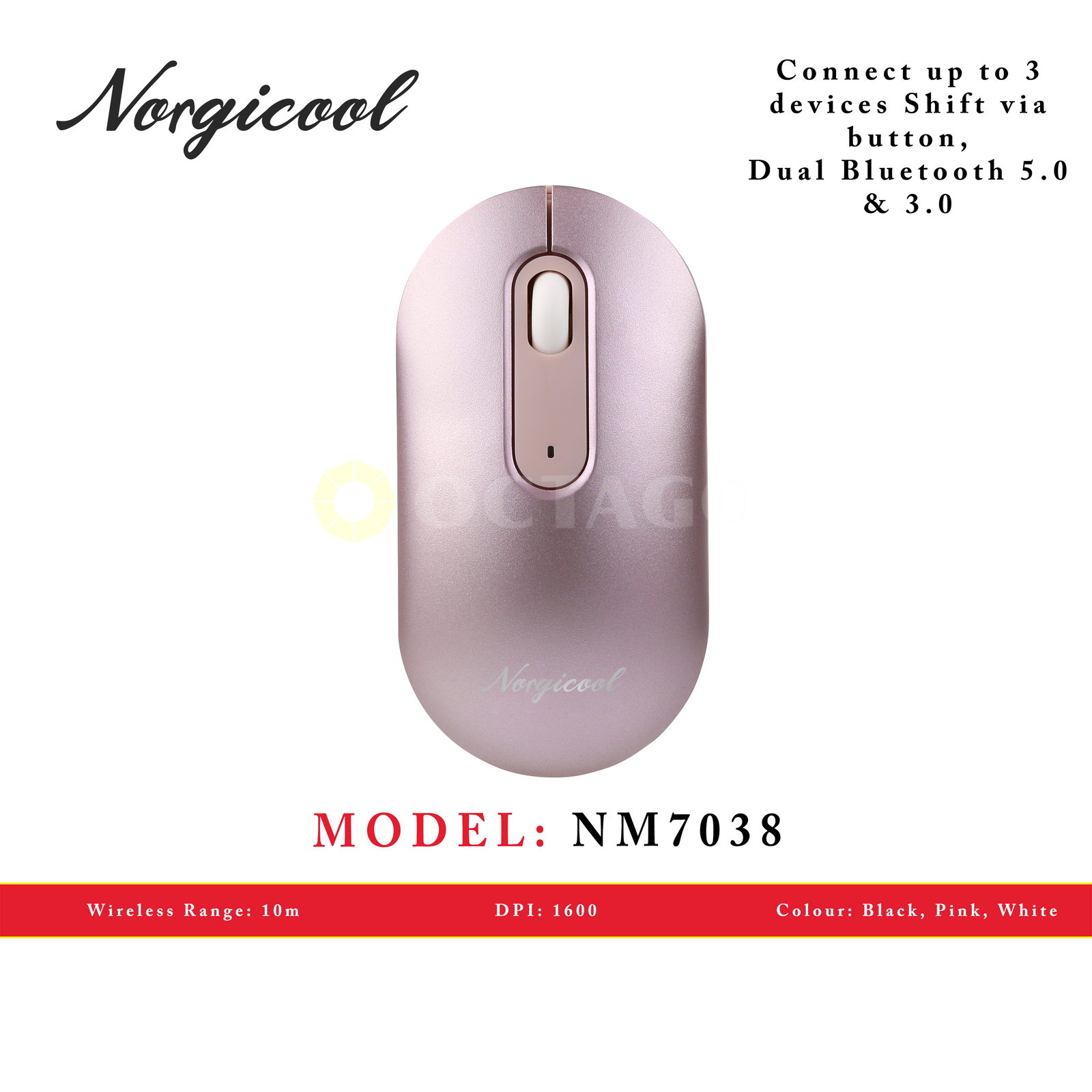 NORGICOOL NM7038 WIRELESS MOUSE