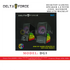 DELTA FORCE DG5 USB 2.0 SPEAKER 5W*2 RGB WITH ON / OFF SWITCH