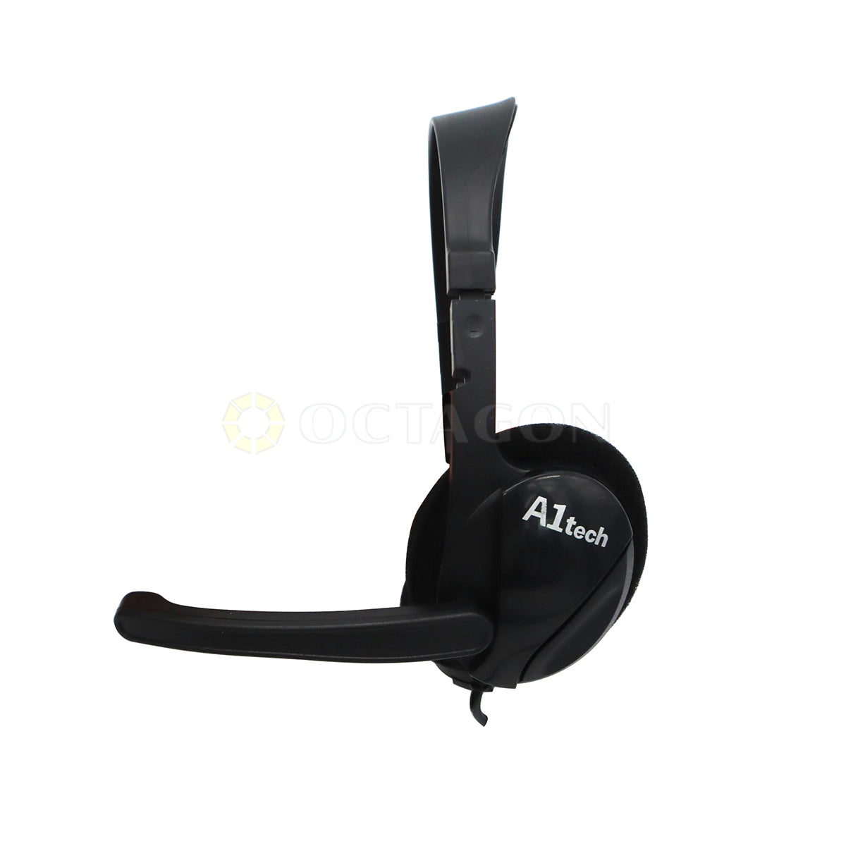 A1TECH AAH-001D 2X3.5MM PC HEADSET WITH MICROPHONE & CONTROLLER