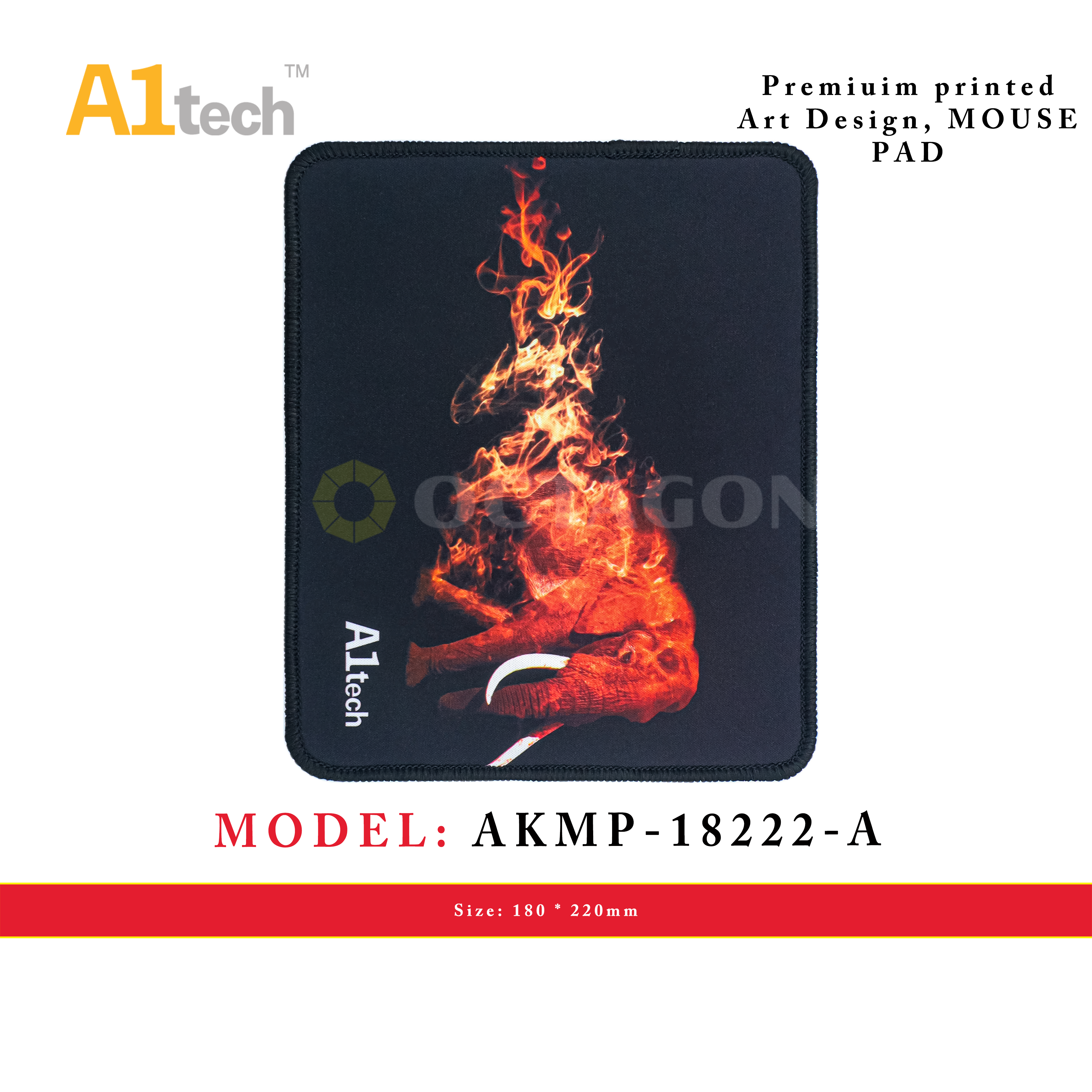 A1TECH AKMP-18222-A MOUSE PAD